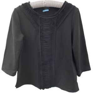 Banana Republic Ruffle Front Sweatshirt